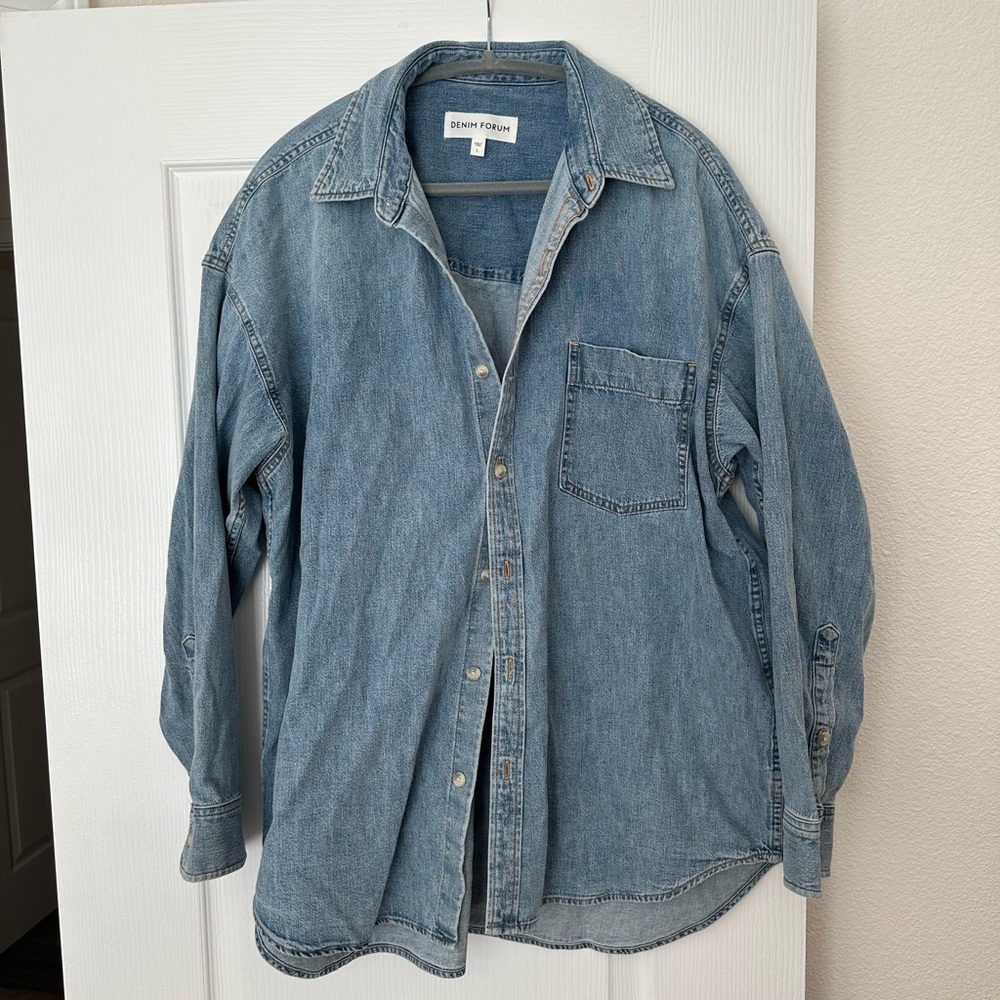 Denim Forum Denim Shirt ✨